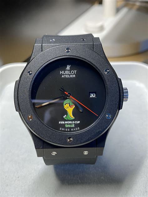 hublot atelier for sale|Hublot World Cup 2014 Atelier Fifa Under warranty .